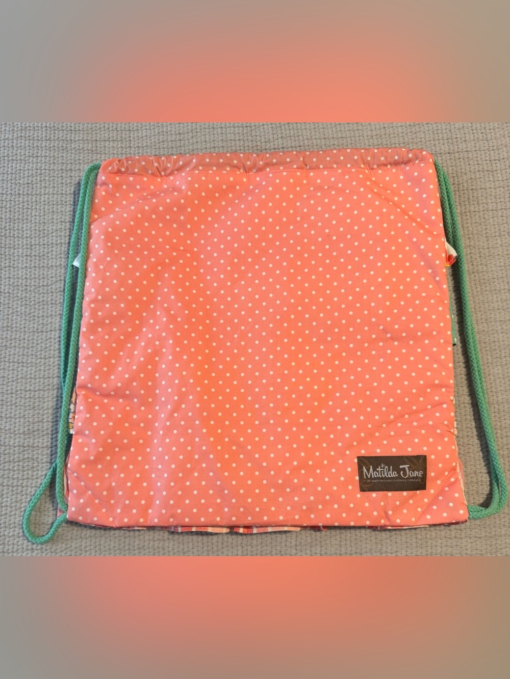 Matilda Jane Cinch Top Drawstring Backpack - Picture 2 of 3